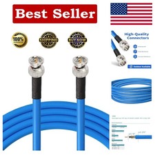Versatile 15FT BNC Cable for HD/4K Video - 6G/3G/12G SDI Connectivity