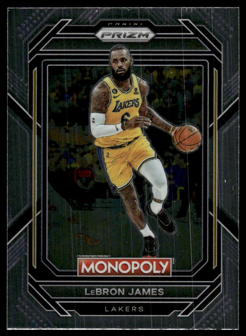 2022-23 Panini Prizm Monopoly #40 LeBron James