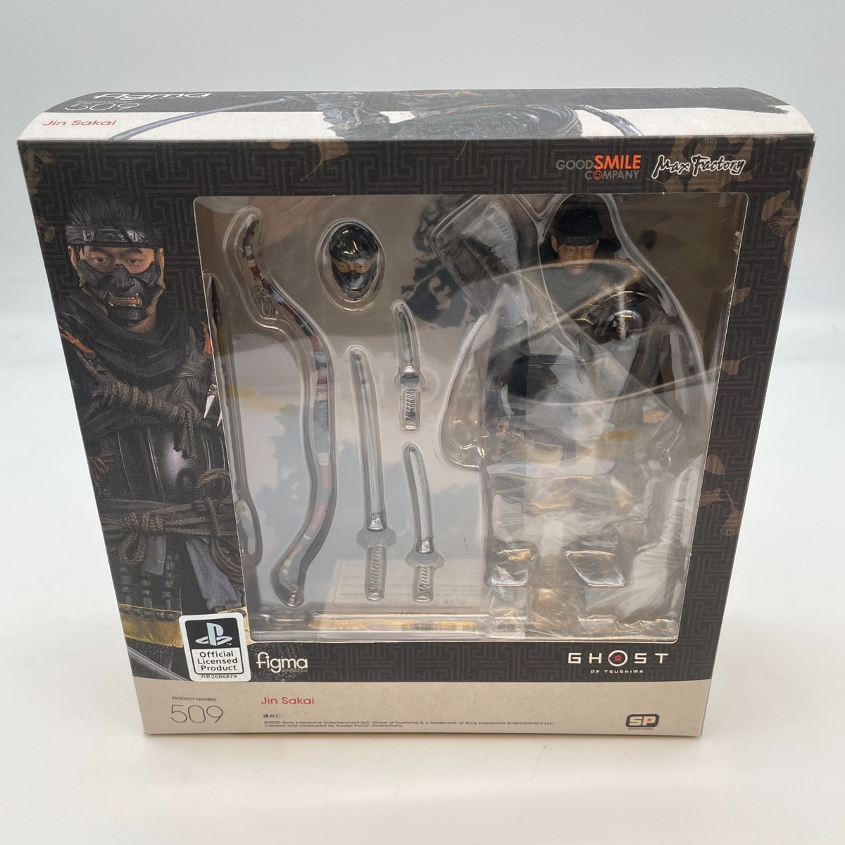 Figure figma Jin Sakai 509 Ghost of Tsushima Japan good smile
