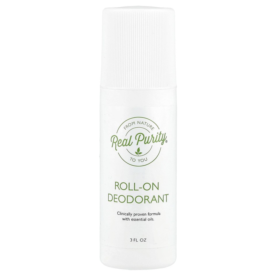 Real Purity Roll-On Deodorant 3 fl oz 89 ml Cruelty-Free