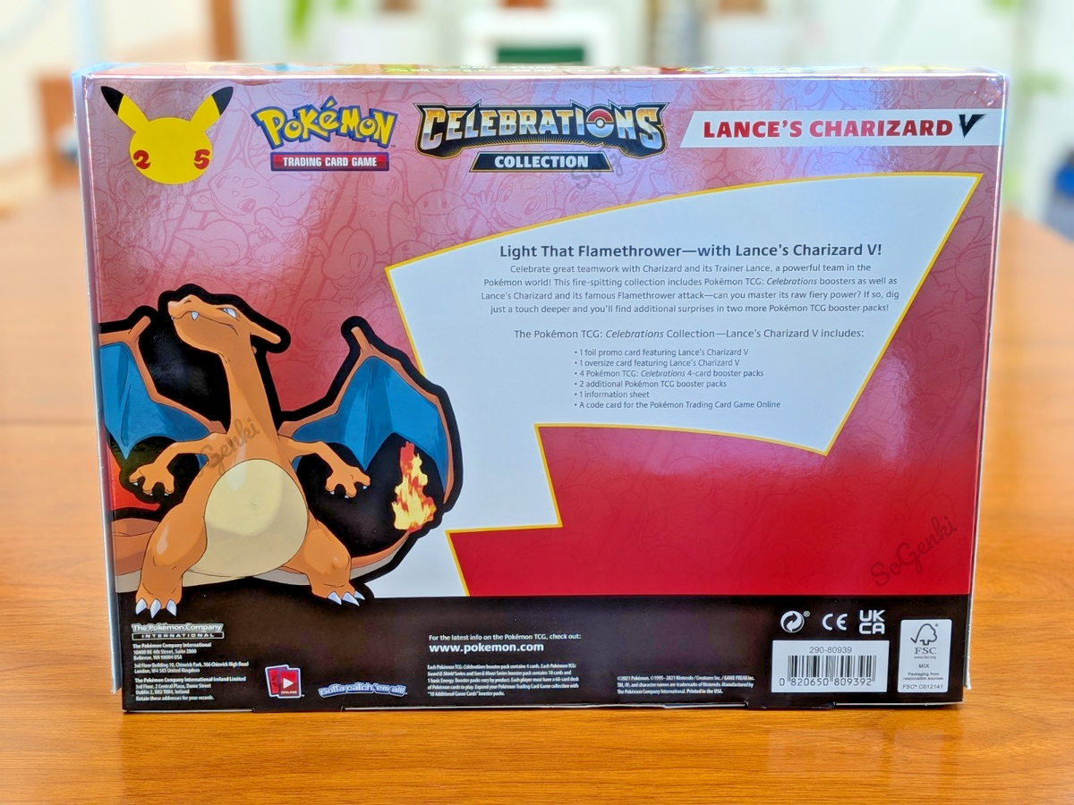 pokémon tcg: celebrations charizard v collections booster box Pokemon – Collectors Emporium NY Celebrate 25 years of Pokemon with the Lance’s Charizard V Celebrations Collection Pokemon TCG Celebrations Collection Lance's