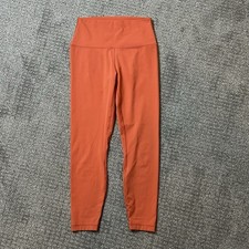 90 Degree By Reflex Power Flex Tummy Control Leggings - Sz Medium - Terra Cotta