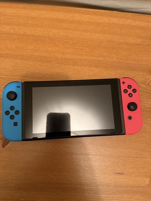 Nintendo Switch V2 Verbesserter Akku Top Bildschirm Zustand Nur Tablet