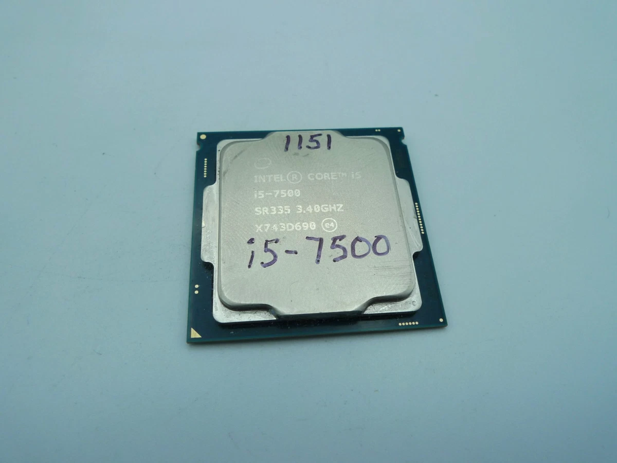 Intel Core i5-7500 Processor Model Computer Processors (CPUs) for