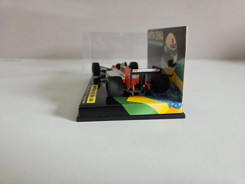 Minichamps 1/43 McLaren Honda Mp 4/4 A. Senna - Campione del Mondo 1988 -... - Immagine 4 di 4