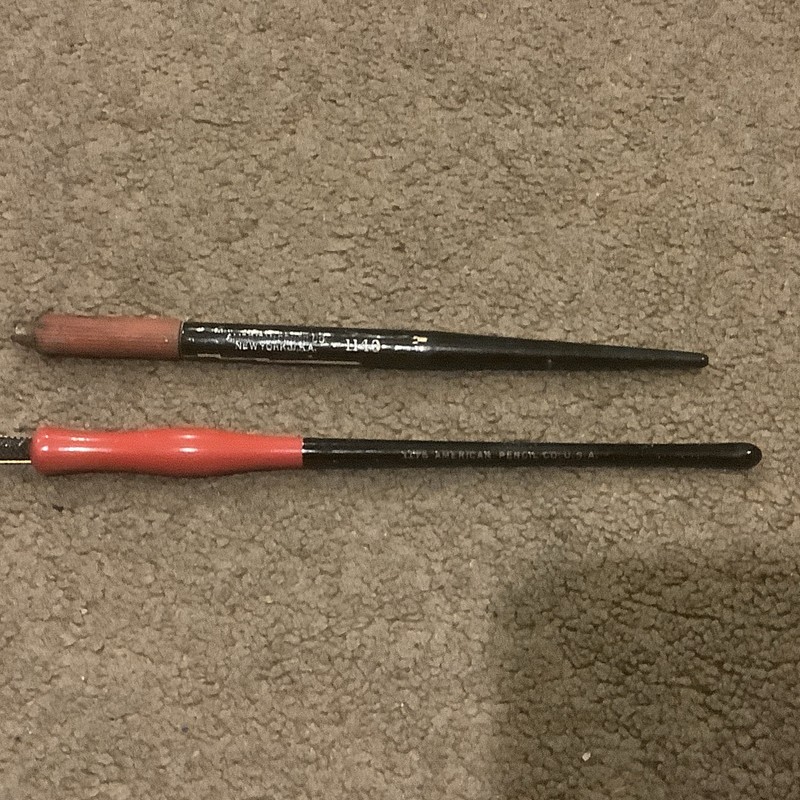 2 Vintage American Pencil Co 1140 & 1175 