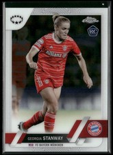 Georgia Stanway 2022-23 Topps Chrome UEFA Women's Champions League #31 RC