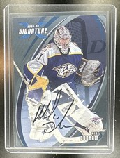 2002-03 In The Game Signature Series Mike Dunham Silver Auto