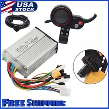 48V-25A 1200W Brushless Motor Controller  LCD Display  6 Pin Cable For Scooter