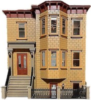 American Dolls House Park Ave. Grand Mansion 1:12 Scale Laser Cut Flat Pack Kit