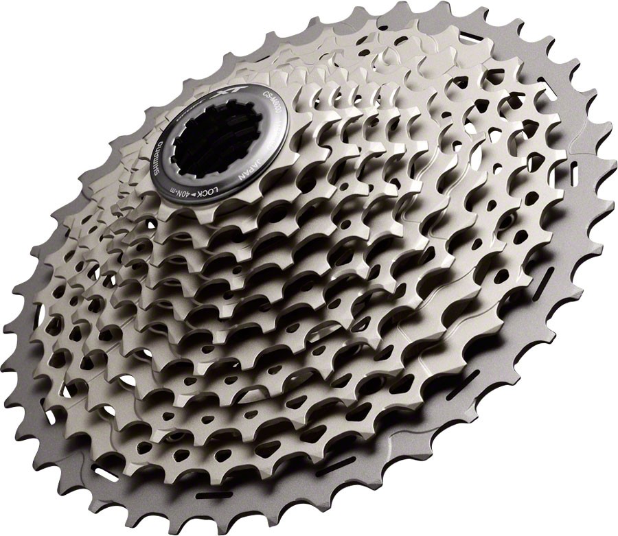 Shimano XT M8000 11 Speed 11-42t Cassette 11sp Silver MTB 1x