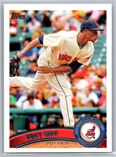 Tony Sipp 2011 Topps Cleveland Indians 536