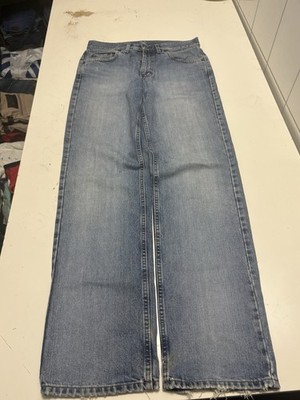 Mustang Vintage 90s Baggy Jeans Hellblau Sommer Gr. 31/34 Herren breit weit