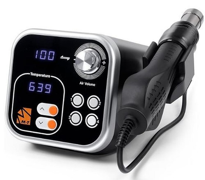 #ad M t Digital Hot Air Rework Station 700w 4 Preset Temperatures Smart Sleep 110V $39.00