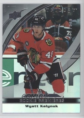 2021 Upper Deck Extended Series Trilogy Rookies /999 Common Wyatt Kalynuk 17p7