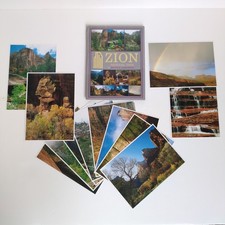 Vytg 1989 Zion National Park Utah Postcard Prints Set of 12 Larry Ulrich