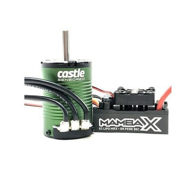 Castle Mamba X SCT Combo 1-10 Extreme Brushless SCT Car Regler mit 1410-3800 Wel