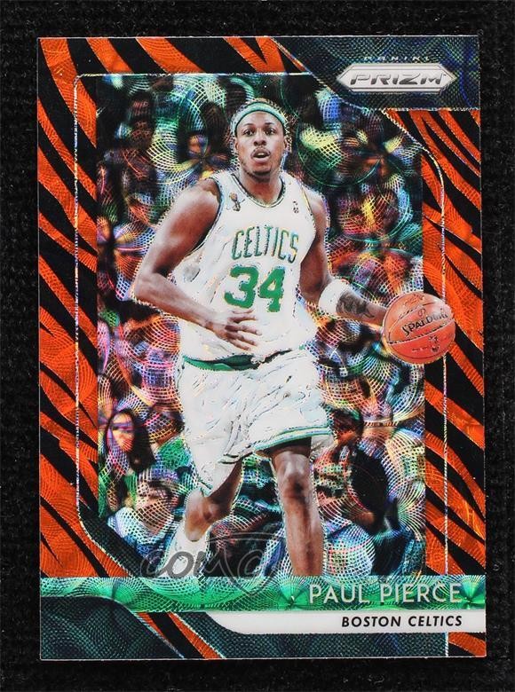 2018-19 Panini Prizm Choice Tiger Stripes Prizm Paul Pierce #175 HOF oh5
