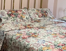 Vintage Ralph Lauren ALLISON Floral Comforter Full / Queen - Excellent Condition