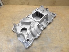 Edelbrock 5001 Torker Ii 2 Aluminum Intake Manifold Holley Small Block Chevy 350 Edelbrock 5001 Torker Ii 2 Aluminum Intake Manifold Holley Small Block Chevy 350