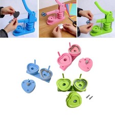 Badge Pin Button Maker Die Model DIY Heart Shaped