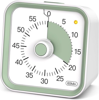 Visueller Timer für Kinder mit Pause-Funktion, Countdown & sanftem Signal