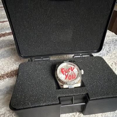 Sleek wristwatch, Customized Analog Dial, Round Shape, Original Box