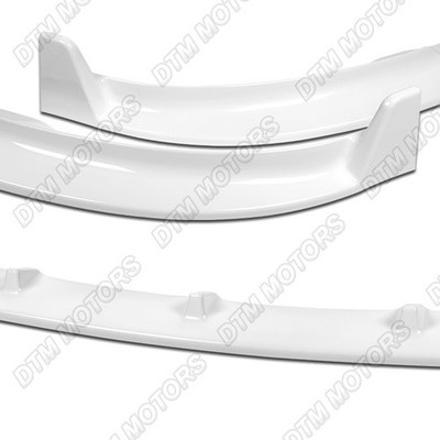 For 20-25 Tesla Model Y Painted White Front Bumper Lip Body Kit