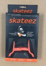 Skateez Skate Training Aid! Learn to skate Trainer Orange Sizes Y8-J3 3-8 yrs