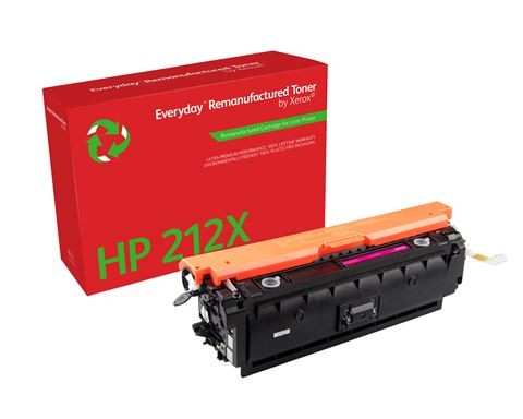 Toner Magenta Xerox compatible HP 212X W2123X pour imprimante Color LaserJet Enterprise