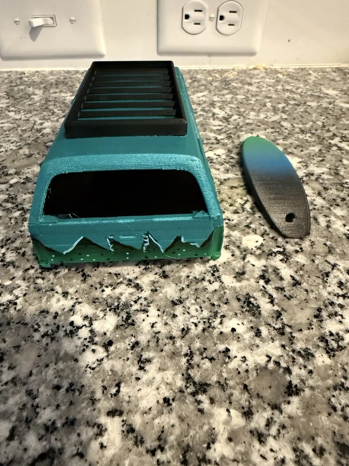 Redcat Ascent 18 Nissan D20 Truck Body 1/18 Scale Rc Crawler Body - Image 3 of 4