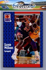 1991-92 Fleer #164 Xavier McDaniel
