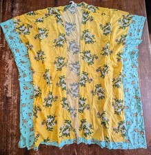 Matilda Jane Kimono Yellow Floral Womens XS/S...