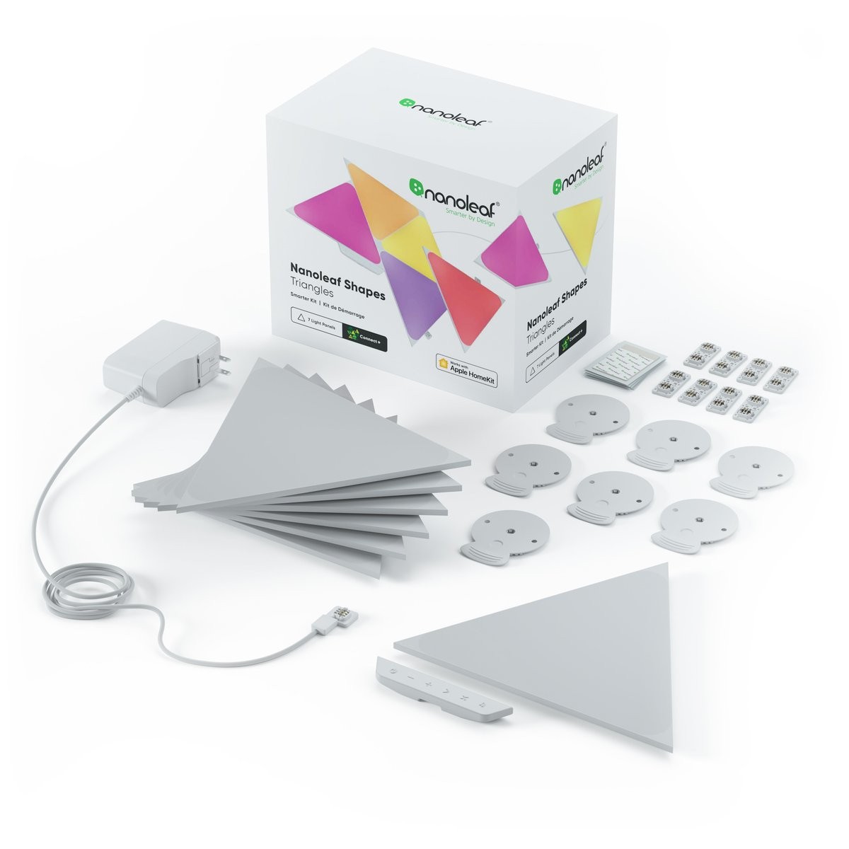 Nanoleaf NL47-6002TW-15PK illuminazione d'atmosfera Bianco (Nanoleaf Shapes Tria