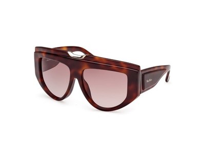 NEW MAX MARA MM0083 52F HAVANA/BROWN GRADIENT AUTHENTIC SUNGLASSES 57-15-135