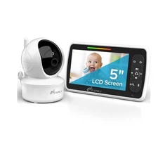 iFamily Baby Monitor 5" Screen Remote Tilt Zoom WiFi 2-Way Audio Night Vision