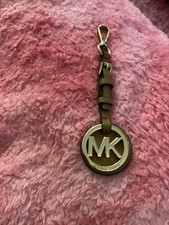 Michael Kors Leather Buckle Accent Bag Charm , Preowned
