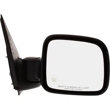 Power Mirror For 2002-2007 Jeep Liberty Passenger Side Heated Textured Black