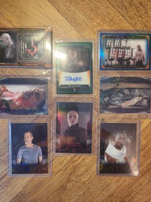 2024 Topps Chrome Dune Lot of 8 - 1 Auto #'d , 1 Medallion Base & 6 Parallels