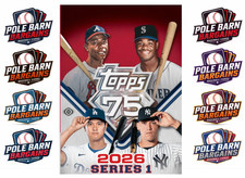 2026 Topps Series 1 Baseball 1-175 Complete Your Set