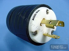 Pass & Seymour L620-P Twist Turn Locking 20A Connector Plug L6-20P Turnlok 250V