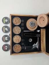 Cocktail Smoker Kit with Torch - 19-Piece Whi...