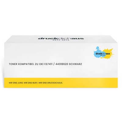 Toner kompatibel zu OKI ES7411 / 44318620 schwarz