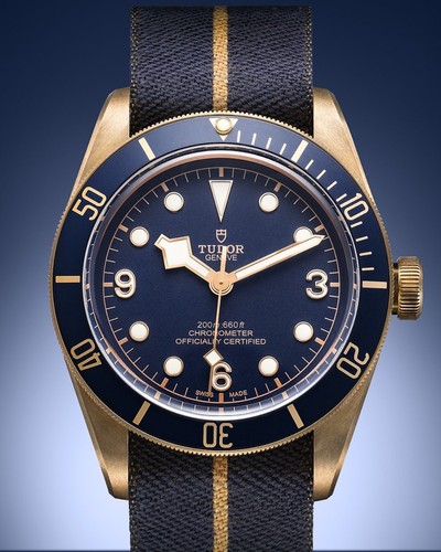 TUDOR BLACK BAY BUCHERER LIMITED EDITION BRONZE 79250BB FULL...