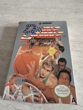 GIOCO DOUBLE DRIBBLE KONAMI NINTENDO NES JAPAN MATTEL 1988 IN BOX DA COLLEZIONE