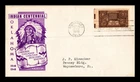 DR JIM STAMPS US INDIAN CENTENNIAL FDC SCOTT 972 MCCAWLEY CACHET COVER