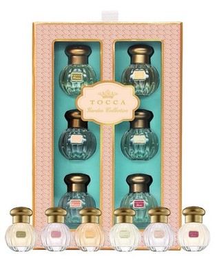 TOCCA Garden Collection Mini Perfume Deluxe, 6pcs Set, Eau de Perfume, AUTHENTIC