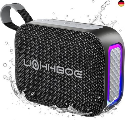UOHHBOE Bluetooth Lautsprecher Tragbare Musikbox Bluetooth 6.0 Weihnachten