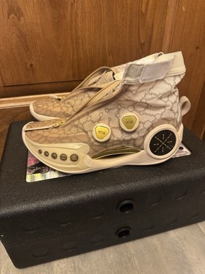 Li-Ning Way Of Wade 9 Infinity Goldrush Men s Size 8.5 Only Tried On Super Rare