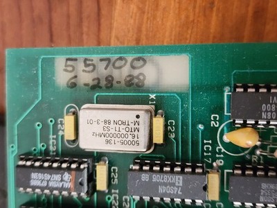 GERBER SCIENTIFIC PRODUCTS GSP Sprint Video Card PCB Vintage Industrial 55700
